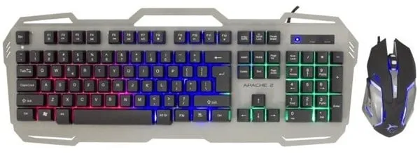 White Shark GMK-1801 Apache 2 - Gaming-tangentbord - Engelska - UK
