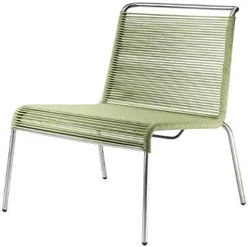 FDB Møbler M20L Teglgård lounge snorestol - Prasino