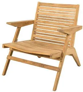 Cane-Line Flip loungestol - Ljus teak