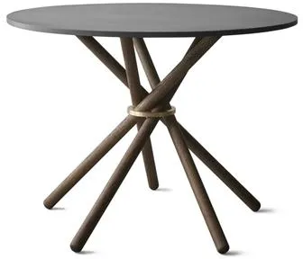 Eberhart Hector 105 Matbord Mörkbetong/Mörk Ek